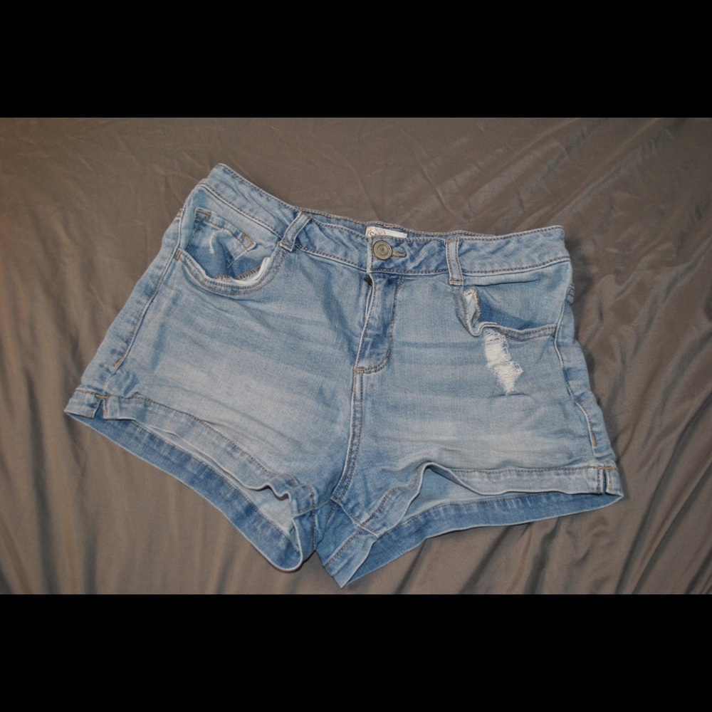 High waisted shorts